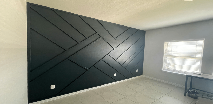 Accent wall project